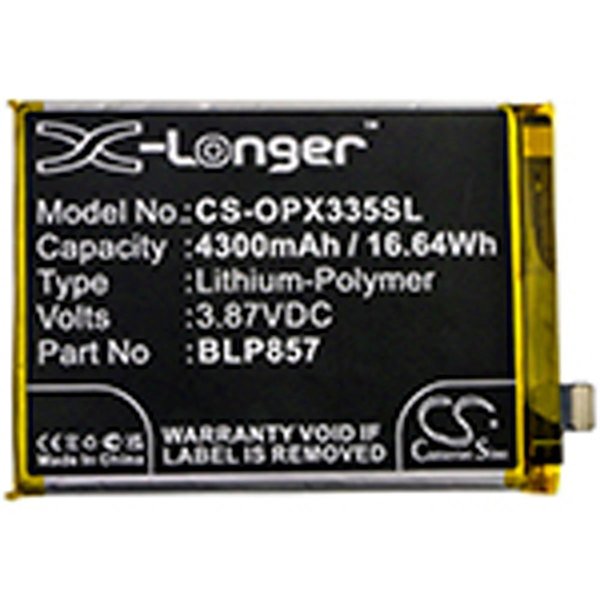 Ilc Replacement for Oppo Blp857 Battery BLP857